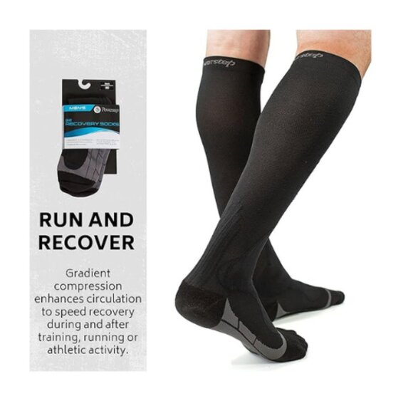 Powerstep Men’s Running Recovery Kit – Includes Socks, Fusion Sandals and Rocker - Picture 4 of 4